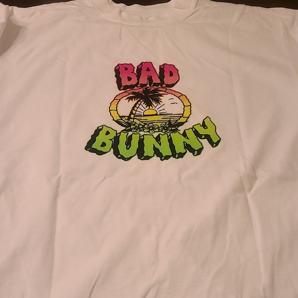 Bad Bunny  Graphic T-Shirt - White
